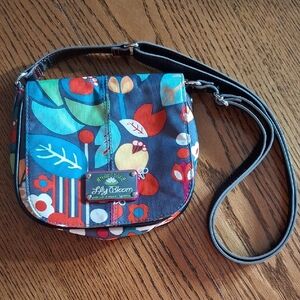 Lily Bloom Colorful Floral Crossbody Bag